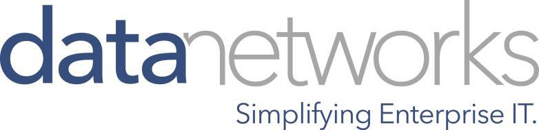 About Data Networks Simplifying enterprise IT for our customers since 1983 Complete solutions include: End User Computing