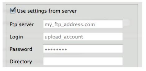 8.5 FTP settings The Q Manager only transfers audio and Q data via the FTP protocol. This requires that you have an active FTP account to request Q data from your connection partner.
