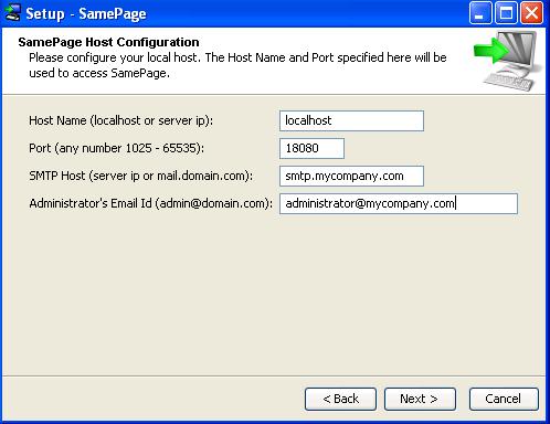 4.10. Next screen will allow a user to install SamePage as a service. Click "Next" to continue. 4.11.