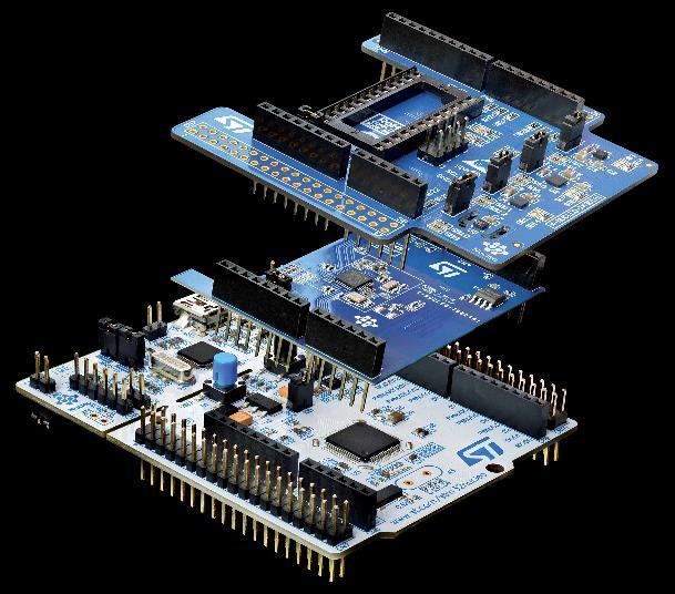 STM32 Open Development Environment Building block approach 8 The building blocks Your need Our answer Accelerometer, gyroscope Inertial modules,