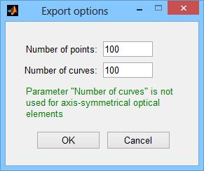 9 Export Software LED Optics Designer allows to export models of computed optical elements into the following formats: text