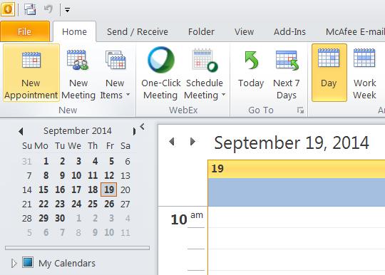 It s possible to schedule meetings on your WebEx site, but we will be focusing on how to set them up through