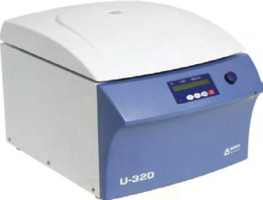 BOECO CENTRIFUGE U-320 BOECO CENTRIFUGE U-320R BOECO CENTRIFUGES U-320 / U-320R Because of their comprehensive range of accessories, the U-320 and U-320R centrifuges are the perfect universal