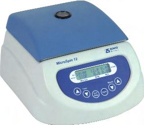 BOECO CENTRIFUGE MICROSPIN 12 is a compact bench-top microliter centrifuge for medical and biological research; molecular diagnostics, biochemistry, immunology and cell technologies.