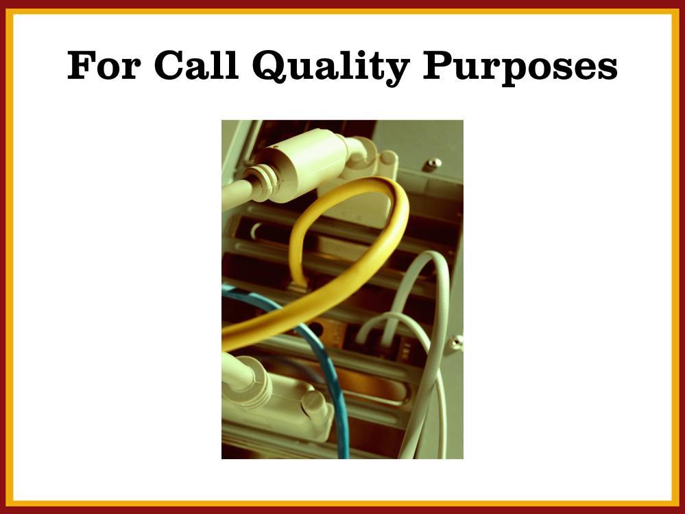 What can you do to get the best call quality results for a Hangout session? Don t use a wireless connection. Use a computer that is connected to your network via ethernet cable.
