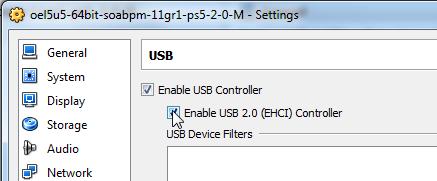 Settings If you see an error related to USB 2.