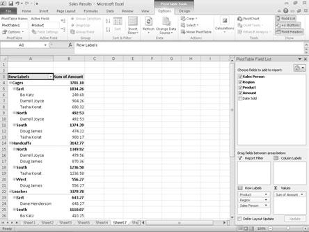 218 Part III: Playing the Numbers with Excel Figure 10-18: