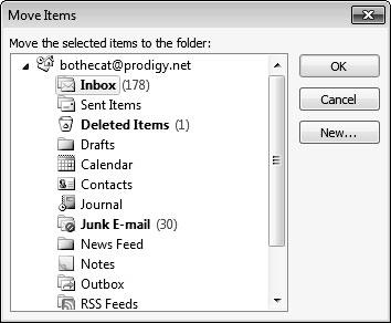 302 Part V: Getting Organized with Outlook If you right-click on the paper clip icon in Step 2, a pop-up menu appears.