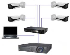 Module 4 - IP Camera Installation & Configuration Module 4 - IP Camera Installation & Configuration The default IP address range for the POE switch within all Dahua POE NVRs is 10