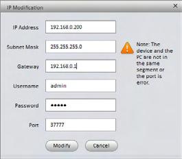 By default all networkable Dahua devices have a default IP address of 192.168.1.108.