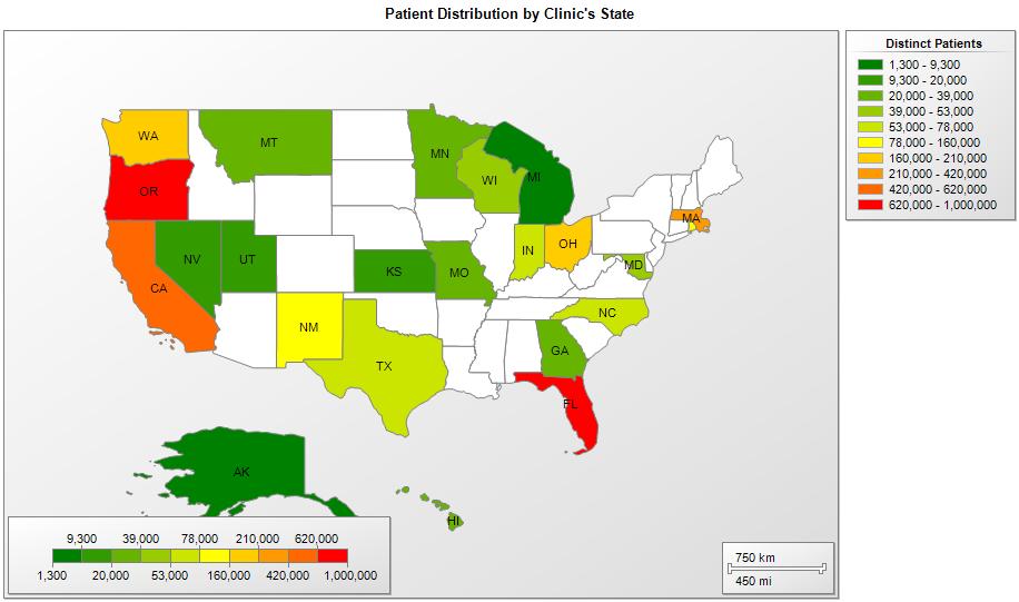 Appendix D: Patient Distribution by Clinic's State Health Systems