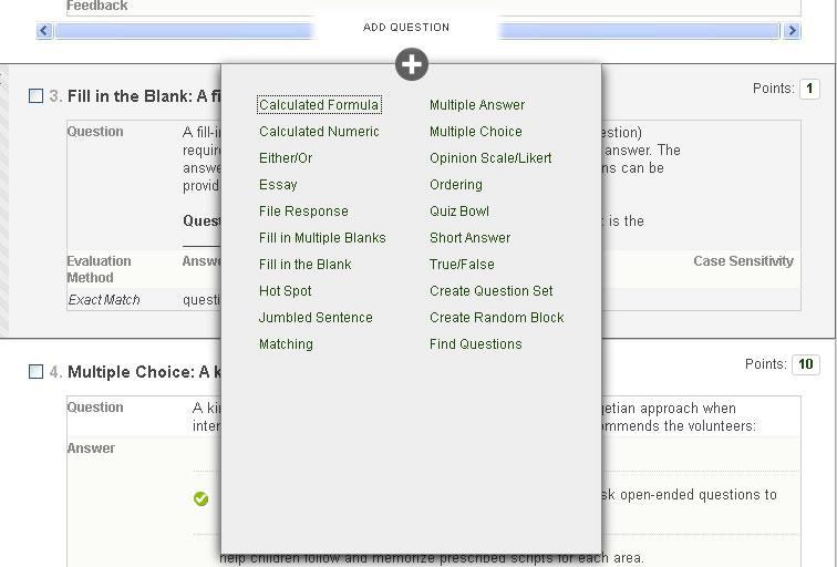 10 Test Enhancements Feature Enhancement for Educators Tests in Blackboard Learn have been updated in response to enhancement requests.