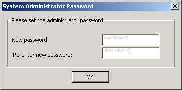 new password to the password that will be used for accessing VistaPoint Enterprise