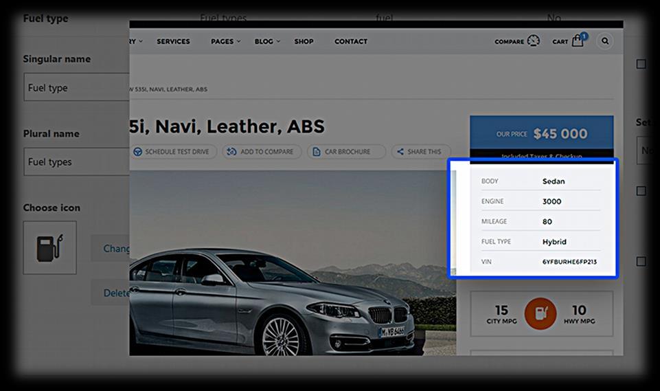 Motors Theme User Manual Adding Listings Type the name of the category.