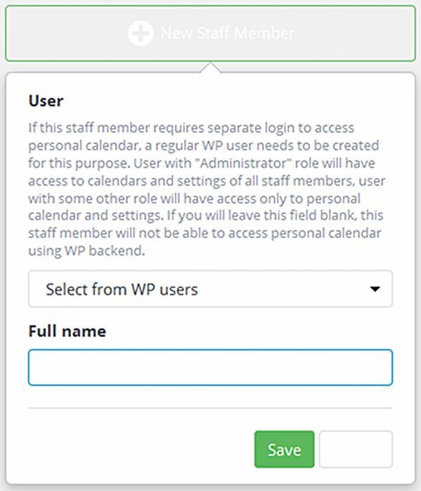 Motors Theme User Manual Service Appointments If you don t select a username, the staff member will not be able to access his/her personal calendar using the WP backend.