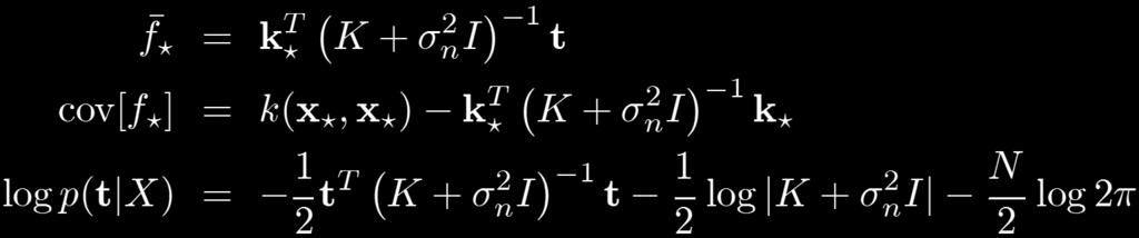 equations (Matrix inv. Cholesky fact.