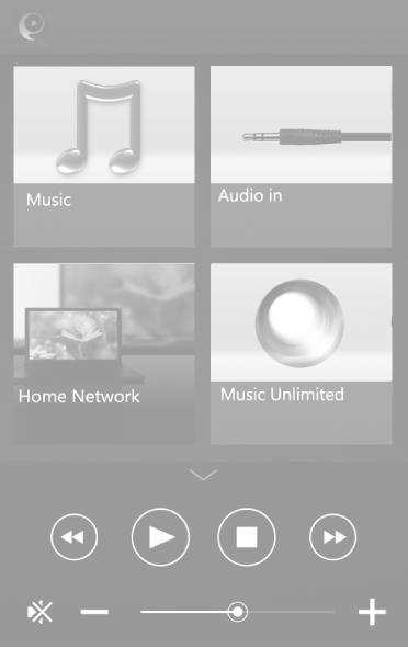 Controlling devices on your home network You can play music stored in your PC or DLNA server over your network. Device Select Select a SongPal compatible device.
