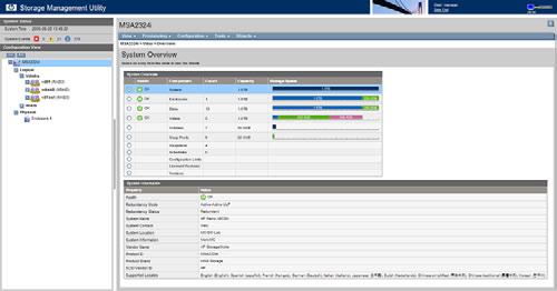 MSA2000-family Storage Management Utility The Storage Management Utility (SMU) offers a graphical user interface (GUI) for configuring, managing, and monitoring the MSA2000-family storage systems.