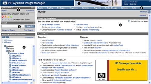 HP Systems Insight Manager HP Systems Insight Manager (SIM) is the foundation for the HP unified server-storage management strategy.