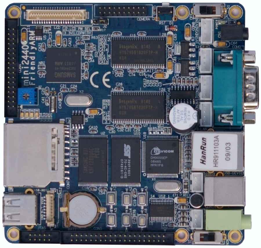 1 Introduction The FriendlyARM Mini2440 is a single board computer based on a Samsung S3C2440 ARM9