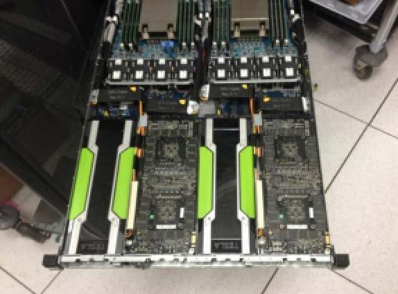 Dell C4130 Node CPU0 12 cores QPI CPU1 12 cores PCIE-3 x16 x16 x16 x16 x8 IB FDR K80