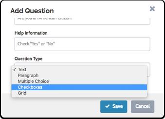 9. Indicate if this question is required and click "Save" 10.