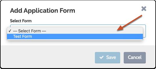 5.3. You can click "Preview" to see how applicants will see the form you have added 5.4.