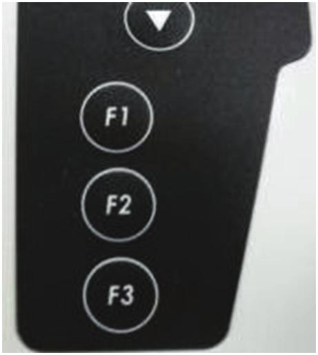 Give a long push to the <F3 > button to switch the
