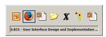 UI Hall of Fame or Shame? Fall 2006 6.831 UI Design and Implementation 2 Today s candidate for the Hall of Fame & Shame is the Alt-Tab window switching interface in Microsoft Windows.