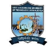 VEER SURENDRA SAI UNIVERSITY OF TECHNOLOGY, BURLA (Formerly University College of Engineering, Burla, ESTD: 1956) (A UGC Recognized State Government University by an Act of Assembly) PO.