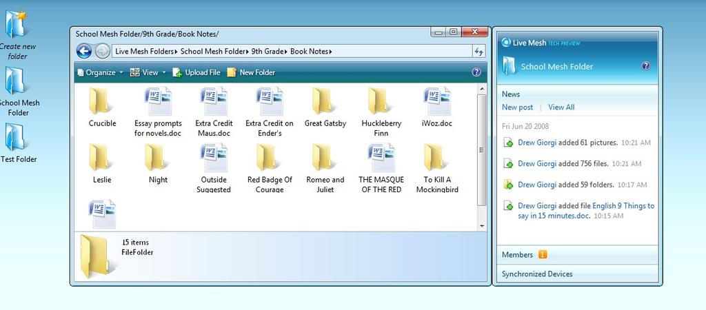 This provides universal access and ensures that the files are always up to date.