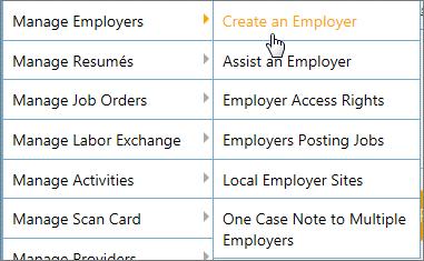 full system registration template. This employer account type can utilize recruitment tools like posting a job.