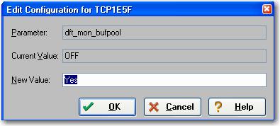 USING PROFILING > CONFIGURING PROFILING dft_mon_stmt dft_mon_timestamp dft_mon_lock dft_mon_bufpool dft_mon_table You can set view and set Monitor Flags via DBArtisan.