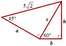 29 2. The value of a trigonometric function of an acute angle of a triangle represents the of lengths of appropriate sides of this triangle. 3.
