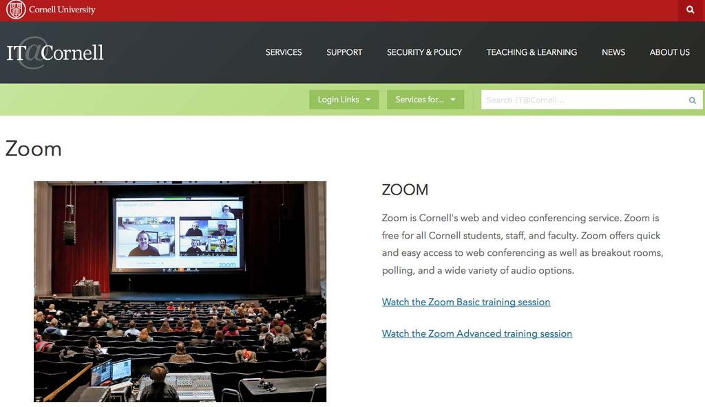 Webex to Zoom Transition Guide FAQ License Requests Zoom Advanced Training Breakout Rooms