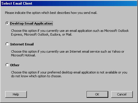 Upon clicking the Send Data File button, the following dialog box will open.