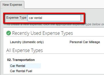 expenses listed. As you begin adding new expenses, they will be added to this list. 14.