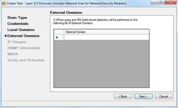 Step 5: Input External Domains External Domain names allow others to visit the target site and facilitate services, such as email.