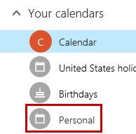 Type a name for your calendar and press enter (See Figure 31). Figure 31 - Create New Blank Calendar 4.
