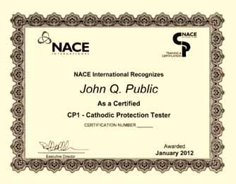 NACE INSTITUTE CERTIFICATION QUICK FACTS The most recognized and widely accepted corrosion programs in the world Built upon decades of