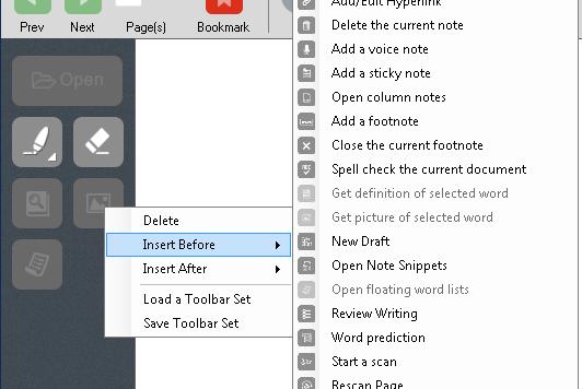 3. Choose a set from the list. The appropriate toolbar(s) will be displayed Adding a Tool to a Toolbar There are two ways to add a tool to a Toolbar set.