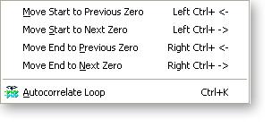 7 - Editing a Sample Transport/Loop Controls Go to Sample Start Positions the cursor at the start of the sample. Go to Sample End Positions the cursor at the end of the sample.