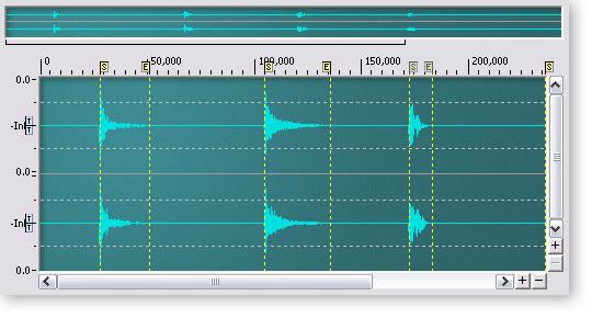 10 - Sample to Preset Acquire (Sampling) Gating the Samples The sample gating feature is designed for separating a series of samples separated by silence (SSSS).
