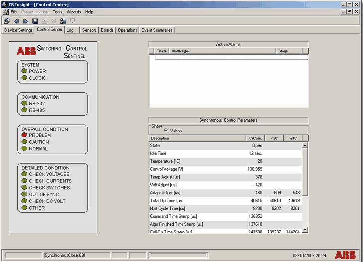 CB Insight TM CB Insight is a user-friendly software program used to receive data from the SCS or to configure it.