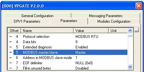 to specify the minimum time VPGate can take to send a new MODBUS request to a