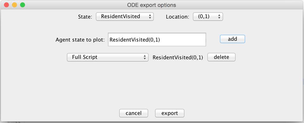 4.2 Exporting Matlab Scripts for Moment-closure approximation To export Matlab scripts for moment-closure approximation, you