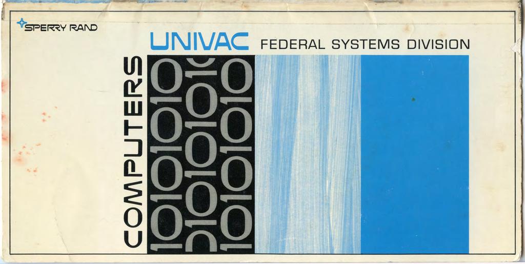 Ul ~ w ~ UNIVAC FEDERAL