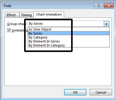 PowerPoint 2013 Advanced Page 109 Finally, remember that you can remove the animation effects by clicking on the