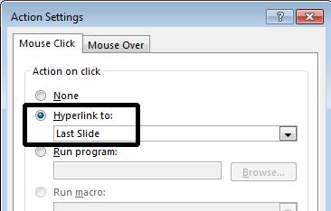 PowerPoint 2013 Advanced Page 114 Click on the OK button to close the dialog box. Your slide will look like this.