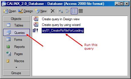 un it by double clicking it. By running this query, you will be creating the table: Tbl_xFileforLoading.